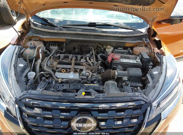 3N1CP5DV7PL497107 2023 NISSAN KICKS Orange Rear view