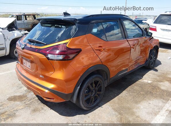 3N1CP5DV7PL497107 2023 NISSAN KICKS Orange Rear right