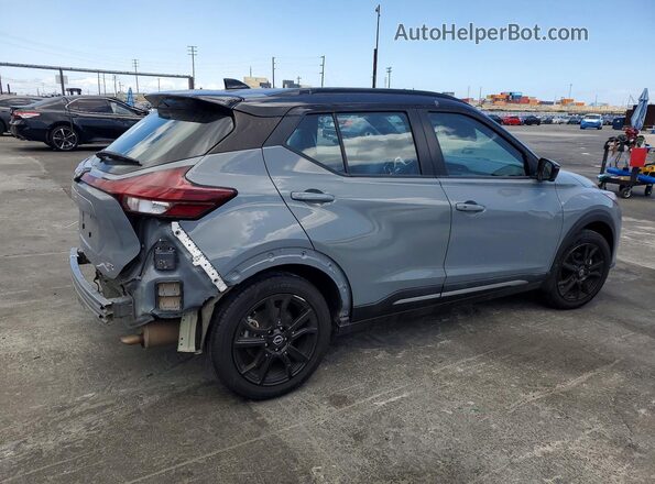 3N1CP5DV7PL500362 2023 NISSAN KICKS Silver Trasero derecho