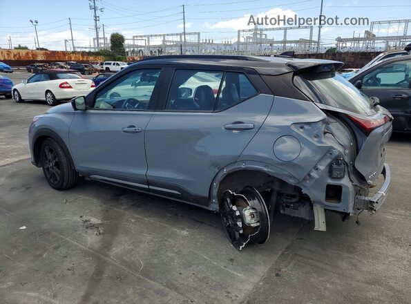 3N1CP5DV7PL500362 2023 NISSAN KICKS Silver Trasero izquierdo