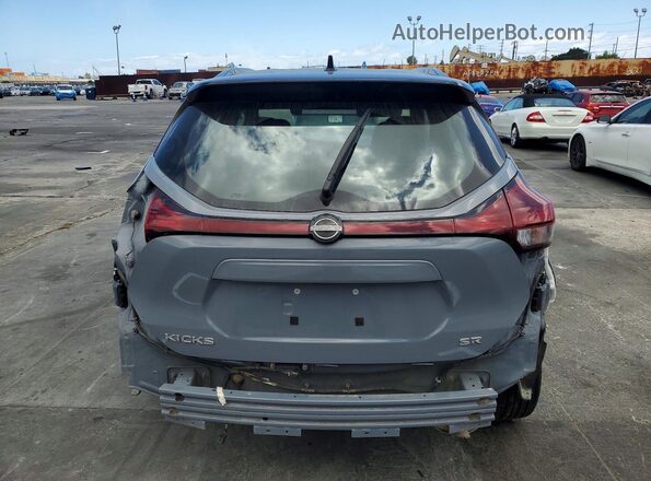 3N1CP5DV7PL500362 2023 NISSAN KICKS Silver Vista trasera