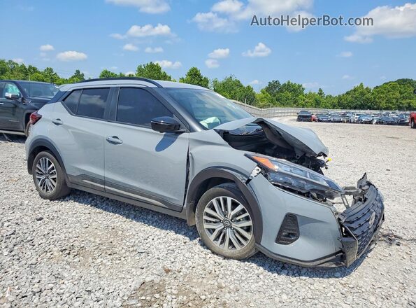 3N1CP5DV7RL503233 2024 NISSAN KICKS Gray Przód prawy