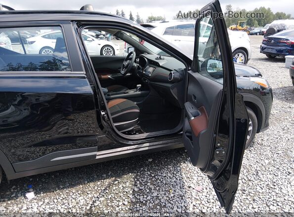 3N1CP5DV7RL503958 2024 NISSAN KICKS Black Front interior view