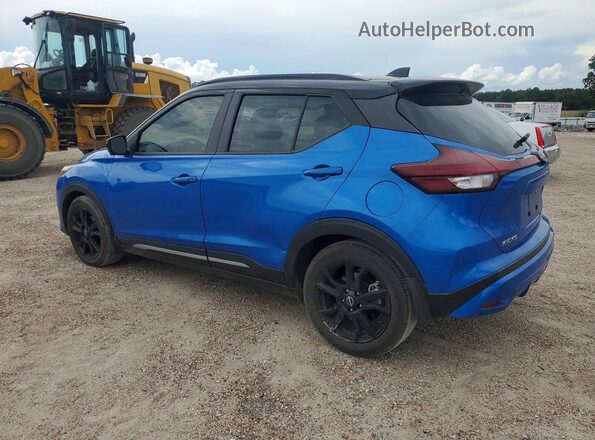 3N1CP5DV7RL553677 2024 NISSAN KICKS Blue Задня ліва чверть