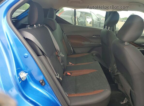 3N1CP5DV7RL553677 2024 NISSAN KICKS Blue Вид задніх сидінь