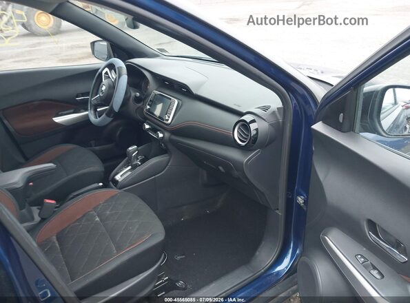 3N1CP5DV8LL481721 2020 NISSAN KICKS Blue Սալոնի դիմացի տեսք