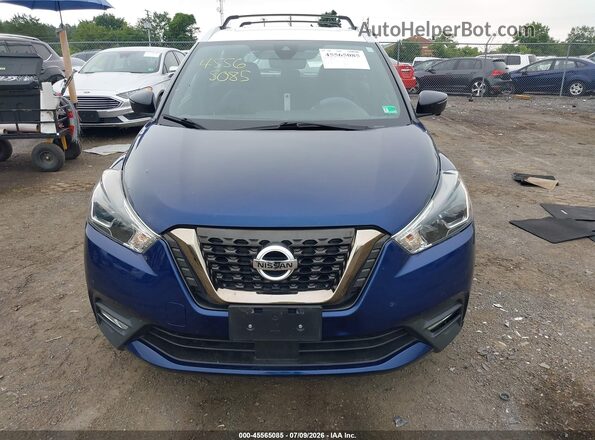 3N1CP5DV8LL481721 2020 NISSAN KICKS Blue Սալոնի հետևի տեսք