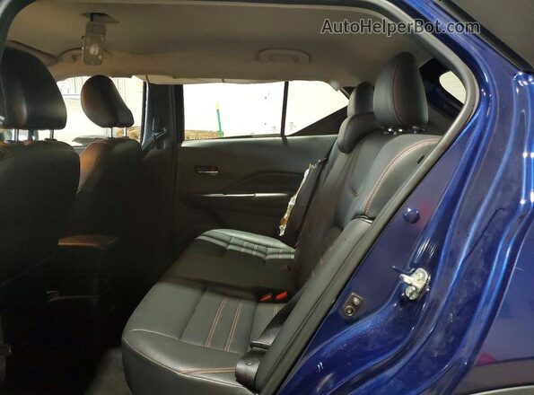 3N1CP5DV8LL492704 2020 NISSAN KICKS Blue Սալոնի հետևի տեսք