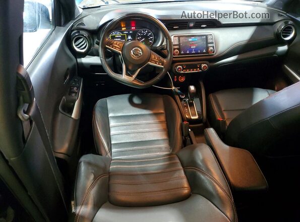 3N1CP5DV8LL492704 2020 NISSAN KICKS Blue Առջևի վահանակի տեսք