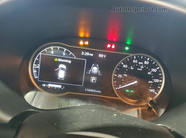3N1CP5DV8LL492704 2020 NISSAN KICKS Blue Սարքավորումների վահանակի տեսք