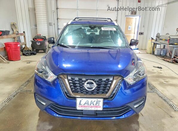 3N1CP5DV8LL492704 2020 NISSAN KICKS Blue Դիմացի տեսք