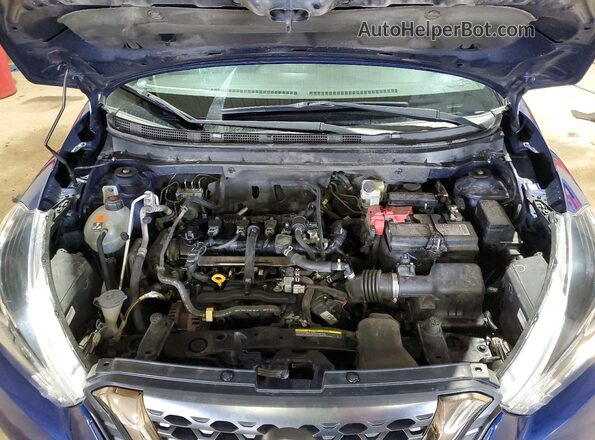 3N1CP5DV8LL492704 2020 NISSAN KICKS Blue Շարժիչի բաժամունքի տեսք