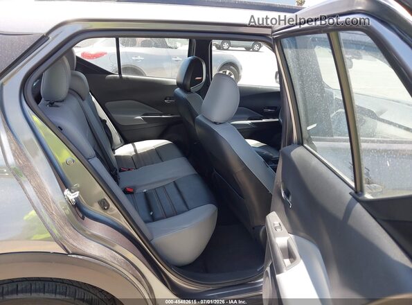 3N1CP5DV8ML507980 2021 NISSAN KICKS Gray VIN կոդի պիտակի տեսք