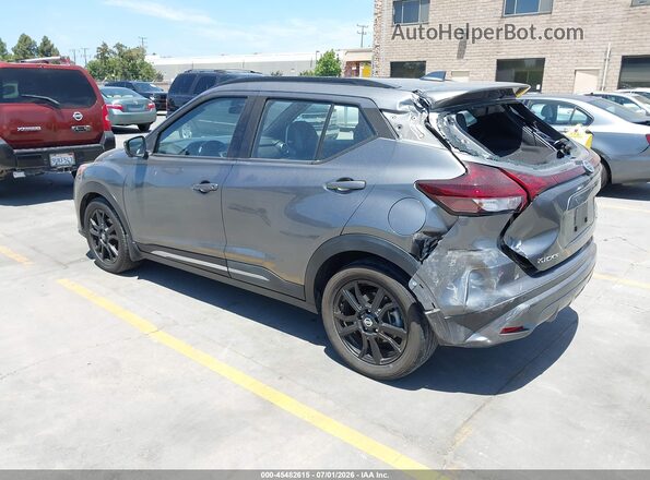 3N1CP5DV8ML507980 2021 NISSAN KICKS Gray Հետևի ձախ