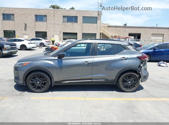 3N1CP5DV8ML507980 2021 NISSAN KICKS Gray 