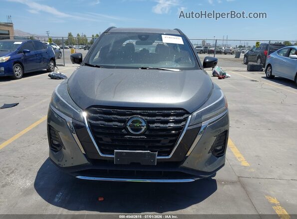 3N1CP5DV8ML507980 2021 NISSAN KICKS Gray Սալոնի հետևի տեսք