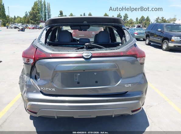 3N1CP5DV8ML507980 2021 NISSAN KICKS Gray 