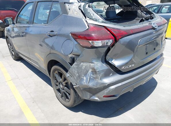3N1CP5DV8ML507980 2021 NISSAN KICKS Gray 