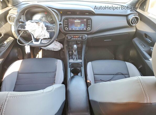 3N1CP5DV8PL548727 2023 NISSAN KICKS Black Вид панелі приладів