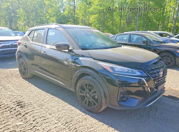3N1CP5DV8PL548727 2023 NISSAN KICKS Black Передня права чверть