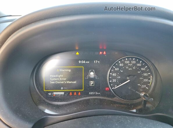 3N1CP5DV8PL548727 2023 NISSAN KICKS Black Вид щитка приладів