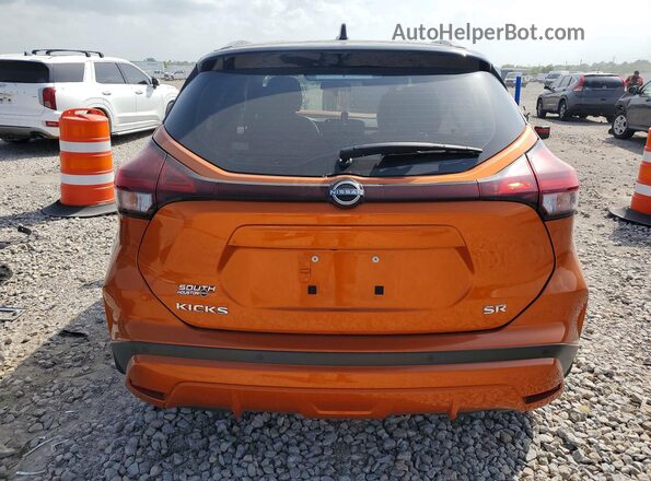 3N1CP5DV8PL570128 2023 NISSAN KICKS Orange Вид ззаду