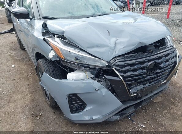 3N1CP5DV8RL511275 2024 NISSAN KICKS Gray Вид спереду