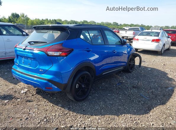 3N1CP5DV8RL568009 2024 NISSAN KICKS Синий Задняя правая четверть