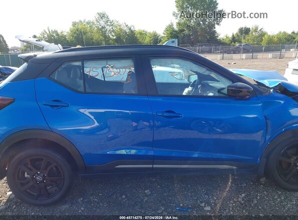 3N1CP5DV8RL568009 2024 NISSAN KICKS Синий Вид щитка приборов