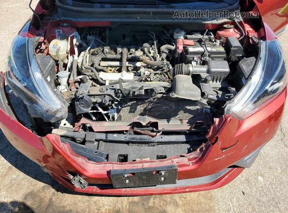 3N1CP5DV9LL530442 2020 NISSAN KICKS Burgundy Rear interior view