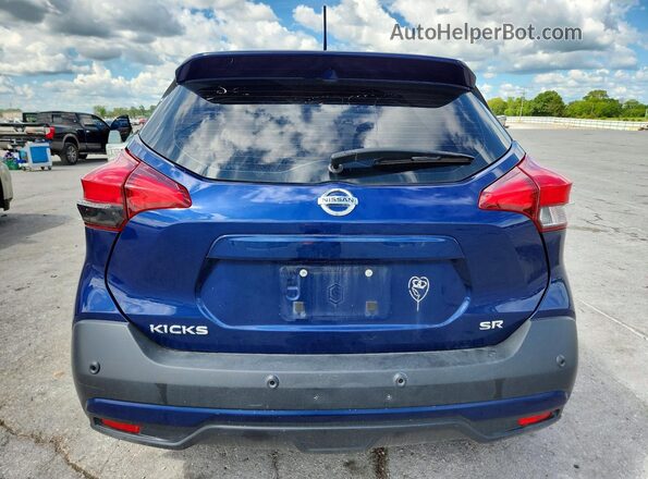 3N1CP5DV9LL563828 2020 NISSAN KICKS Blue უკანა ხედი