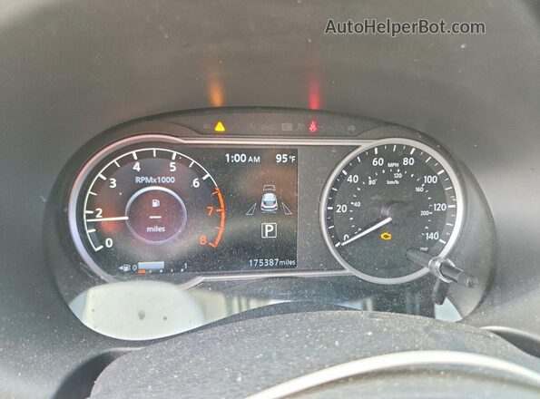 3N1CP5DV9LL563828 2020 NISSAN KICKS Blue ხელსაწყოთა პანელის ხედი