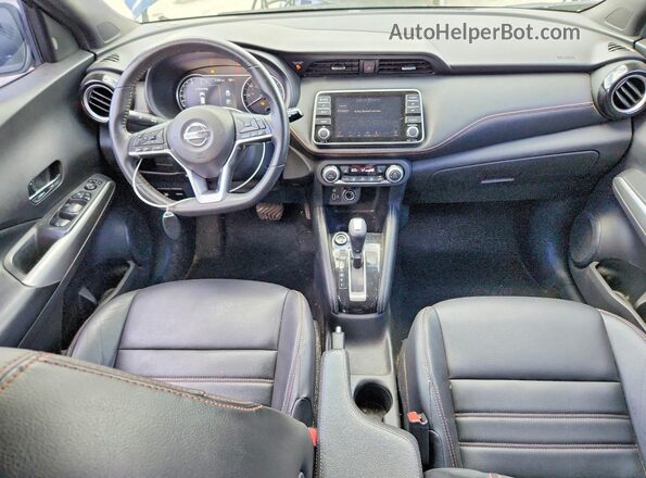3N1CP5DV9LL563828 2020 NISSAN KICKS Blue წინა პანელის ხედი