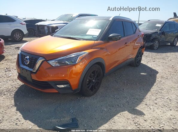 3N1CP5DV9LL566583 2020 NISSAN KICKS Orange Передня ліва чверть