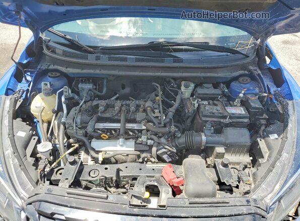 3N1CP5DV9ML464282 2021 NISSAN KICKS Синий Вид подкапотного пространства