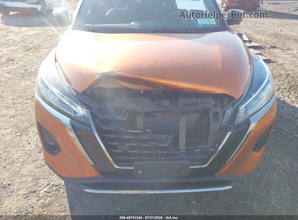 3N1CP5DV9ML495614 2021 NISSAN KICKS Orange წინა ხედი