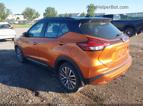 3N1CP5DV9ML495614 2021 NISSAN KICKS Orange უკანა მარცხენა