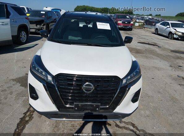 3N1CP5DV9ML511844 2021 NISSAN KICKS White Vista interior trasera