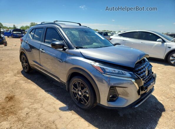 3N1CP5DV9ML520740 2021 NISSAN KICKS Gray წინა მარჯვენა