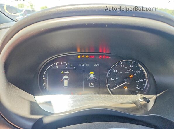 3N1CP5DV9ML520740 2021 NISSAN KICKS Gray ხელსაწყოთა პანელის ხედი