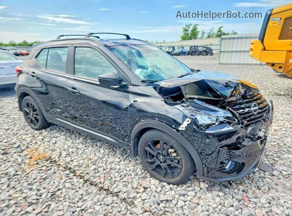 3N1CP5DV9PL554410 2023 NISSAN KICKS Black Delantero derecho