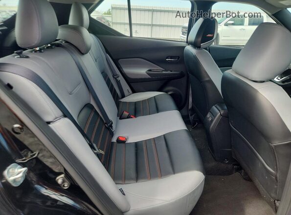 3N1CP5DV9PL554410 2023 NISSAN KICKS Black Vista de los asientos traseros