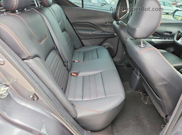3N1CP5DVXLL545189 2020 NISSAN KICKS Gray Vista de los asientos traseros
