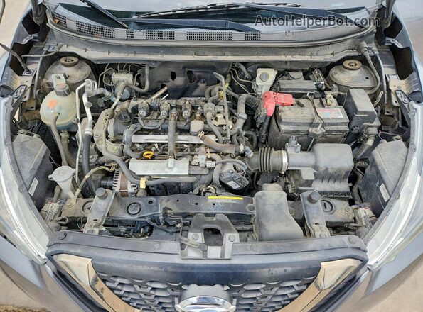 3N1CP5DVXLL545189 2020 NISSAN KICKS Gray Vista interior trasera