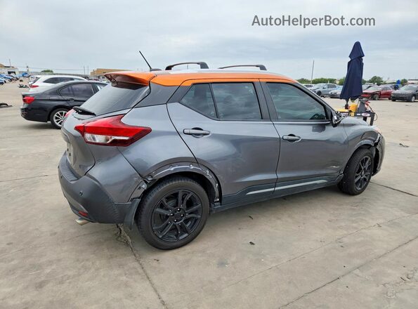 3N1CP5DVXLL545189 2020 NISSAN KICKS Gray Trasero derecho