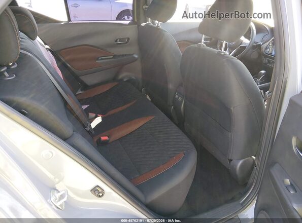 3N1CP5DVXML528149 2021 NISSAN KICKS Gray VIN კოდის სტიკერის ხედი