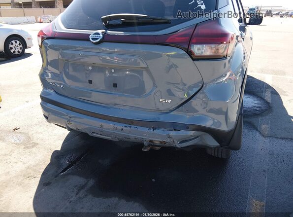 3N1CP5DVXML528149 2021 NISSAN KICKS Gray წინა ხედი