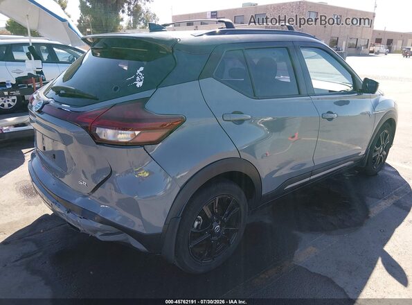 3N1CP5DVXML528149 2021 NISSAN KICKS Gray უკანა მარჯვენა