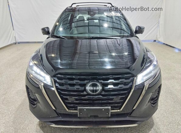 3N1CP5DVXPL498266 2023 NISSAN KICKS Black Front view