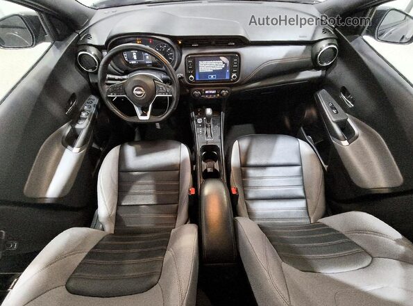 3N1CP5DVXPL498266 2023 NISSAN KICKS Black Dashboard view